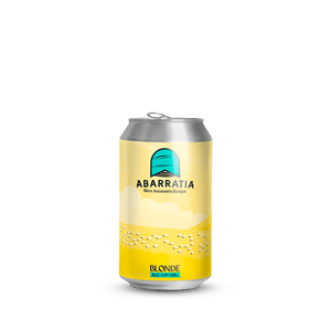 Bière blonde ABARRATIA 5° - canette 33cl x6 - Edari Drinks