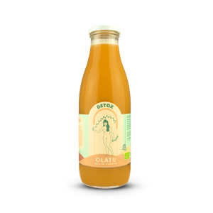 Jus Détox BIO Pomme Concombre Ananas Matcha OLATU 75cl - x3