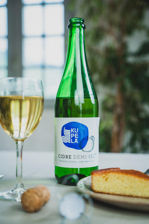 Cidre Demi-sec KUPELA 75cl - x3 - Edari Drinks